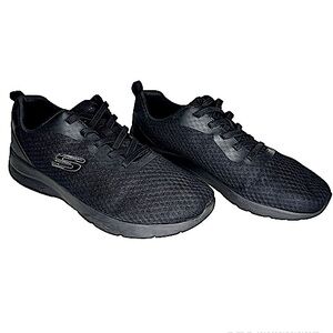 Skechers Wide Fit Slip On Athletic Shoes Sneakers Black Men’s Size 10